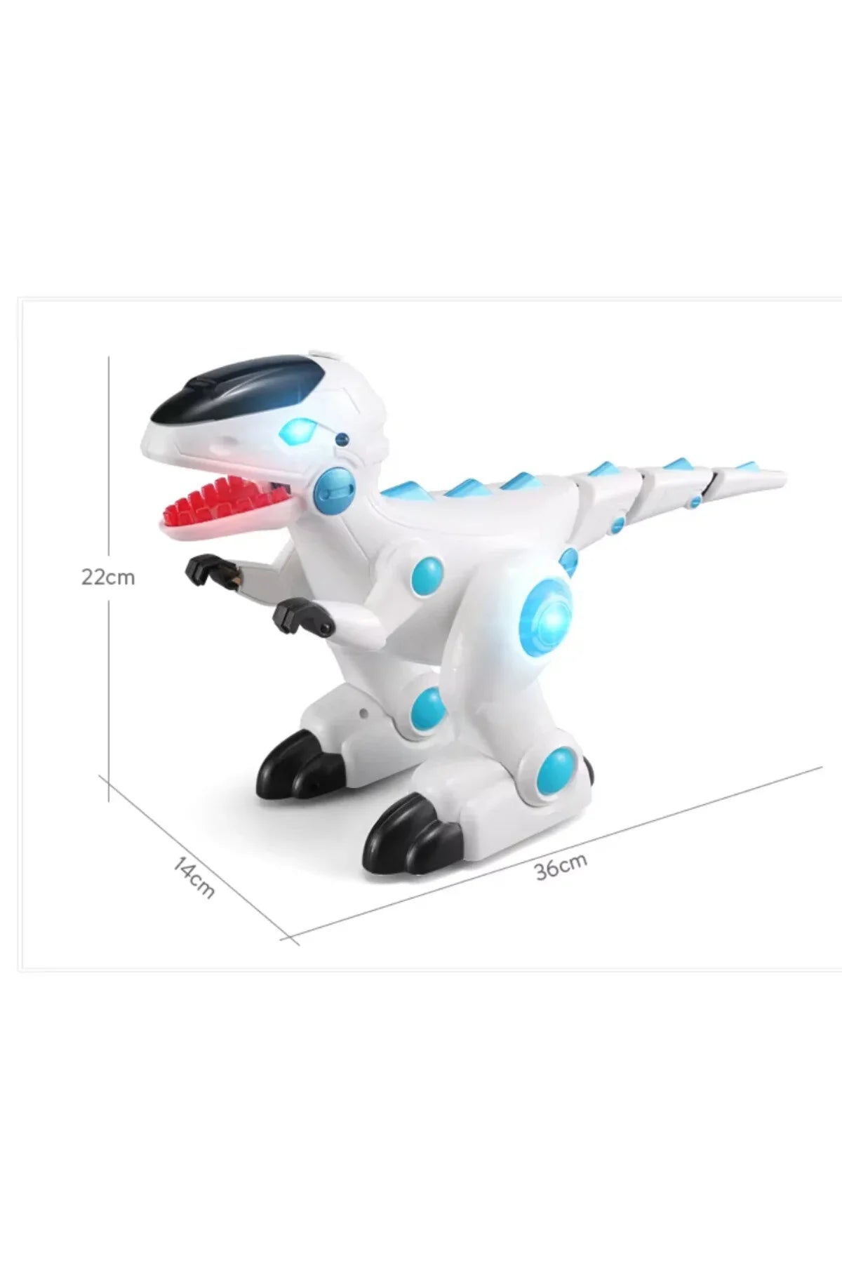Little Angel - Intelligent Robot Dinosaur Toy with Lights & Sound