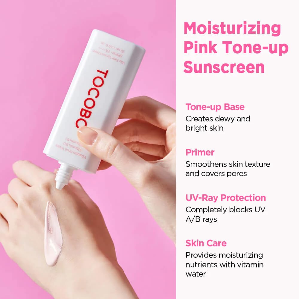 Tocobo - Vita Tone Up Sun Cream SPF50+ PA++++ 50ml