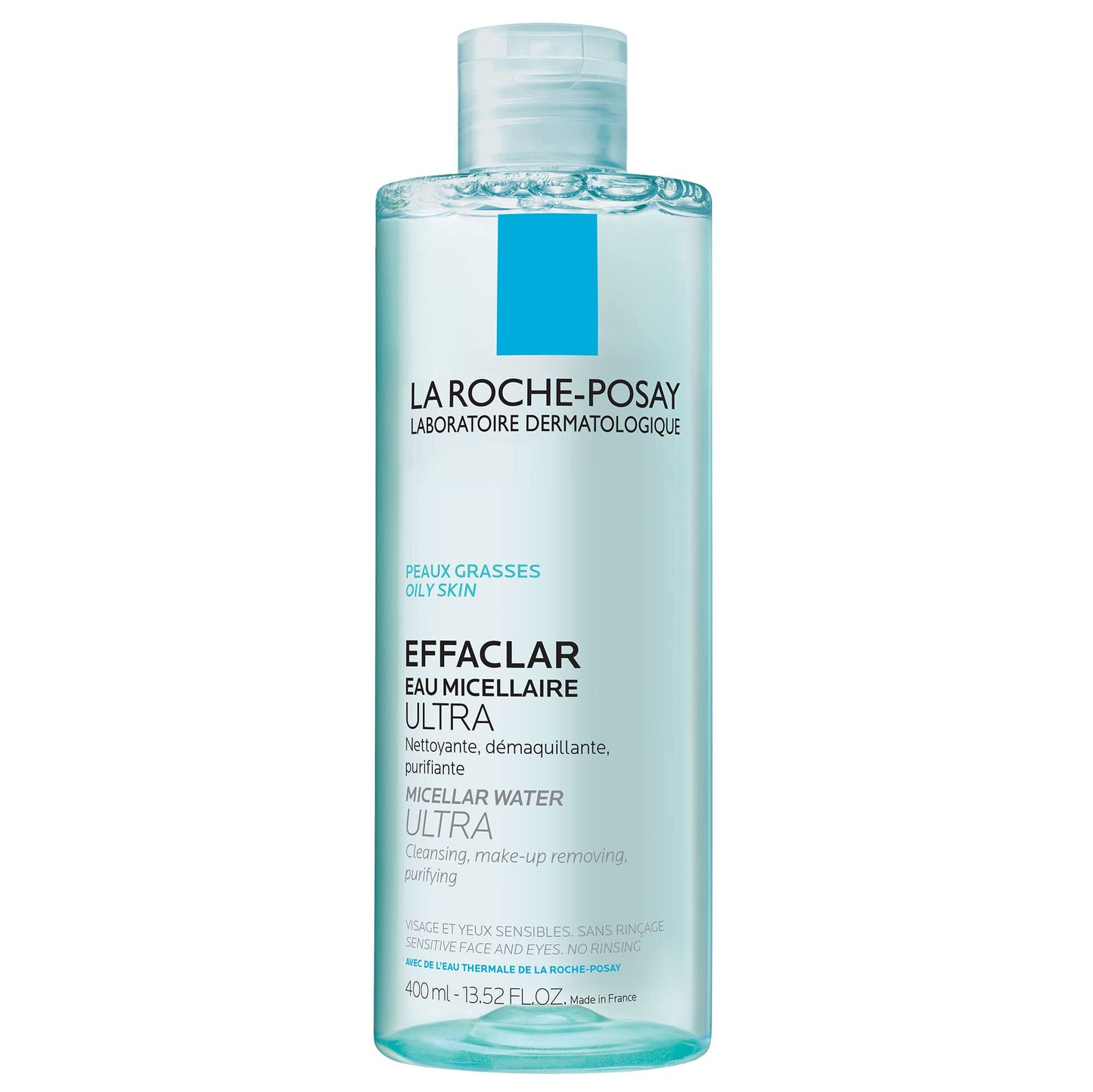 La Roche-Posay Effaclar Micellar Water Ultra for Unisex - 13.5 oz Cleanser