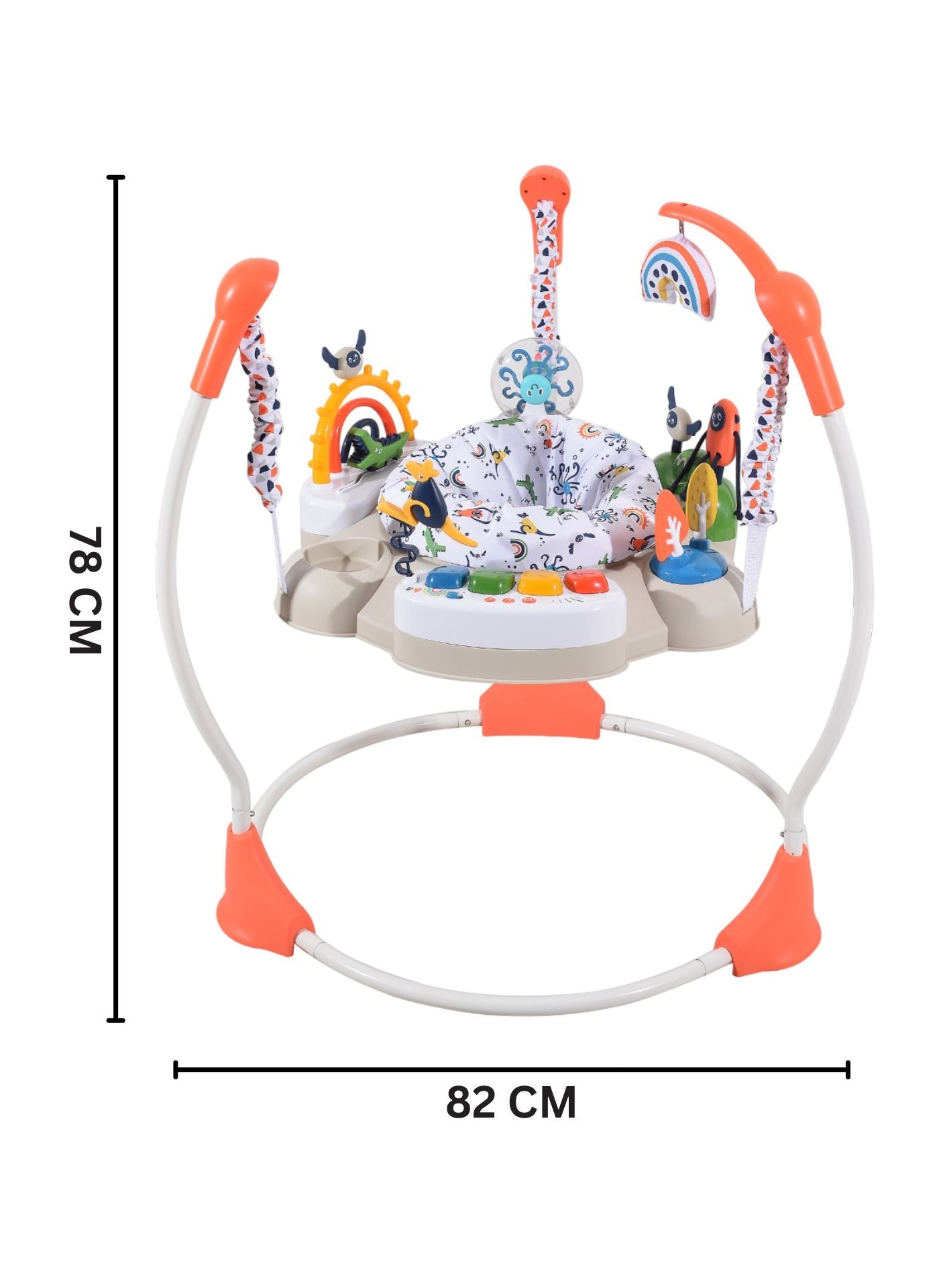 Konig Kids - Baby Jumper Activity Center with Music, Lights & Toys