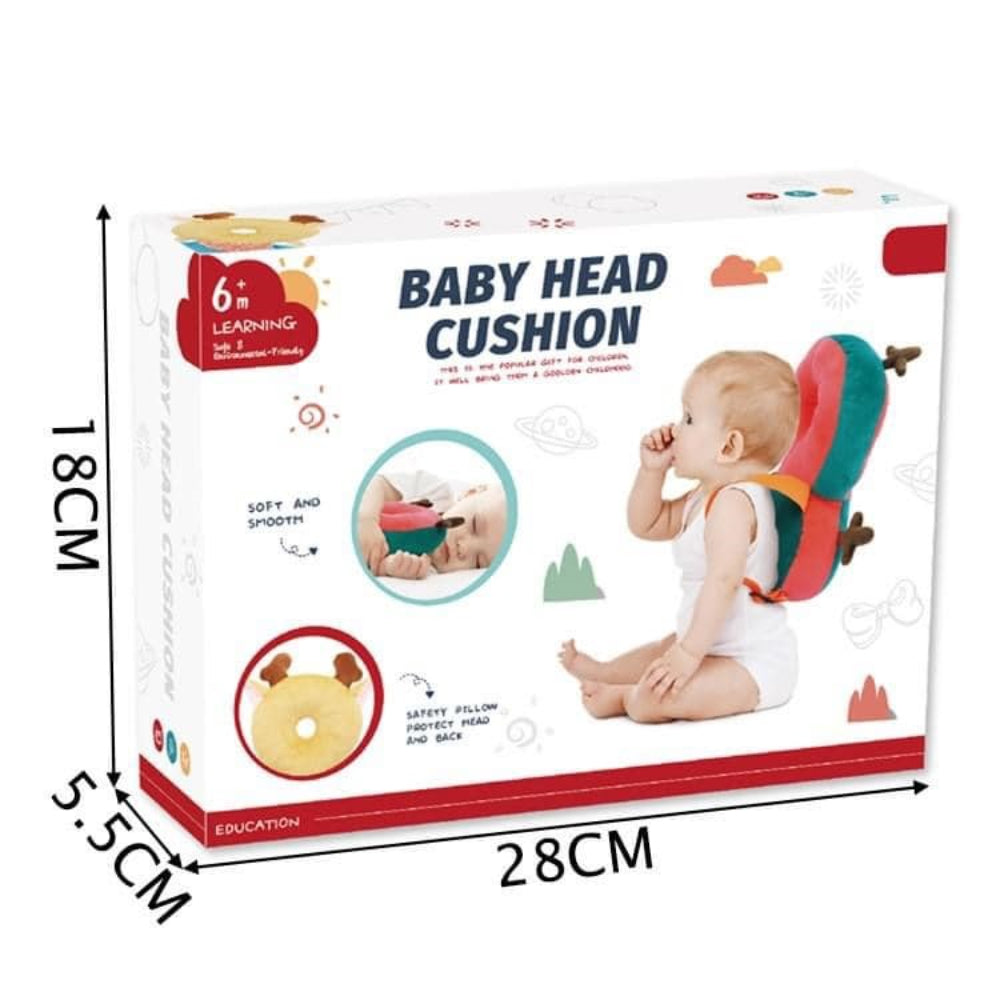 Little Angel – Baby Head Support Pillow Cushion for Safety-Pink