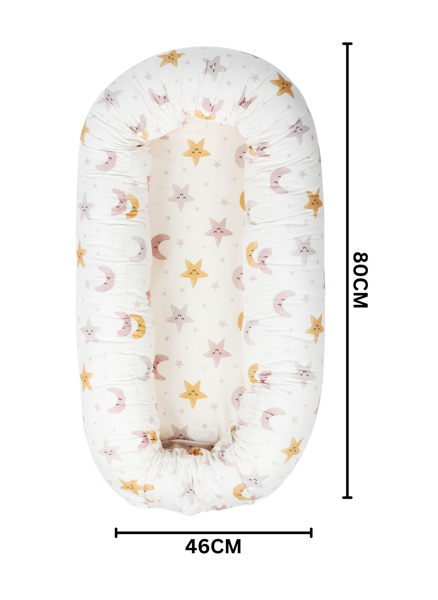 Little Angel - Baby Portable Lounger Nest – Newborn Infant Sleeper Pod Bed