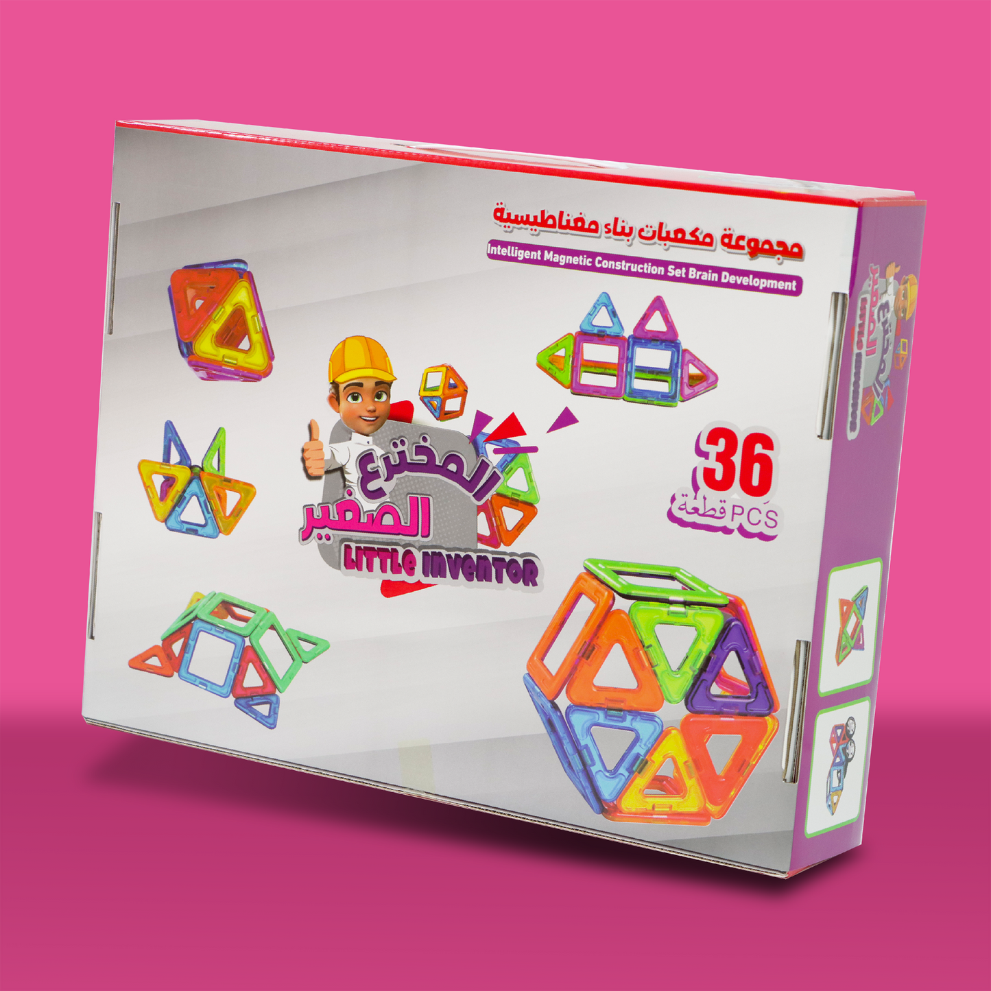 Little Inventor – Magnetic Building Blocks Set (36 Pieces)