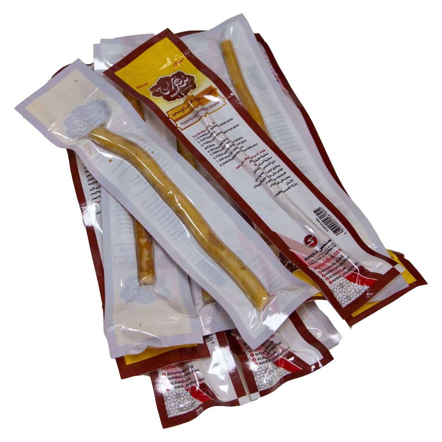Sundus Miswak - Box of 12 Treated Sticks