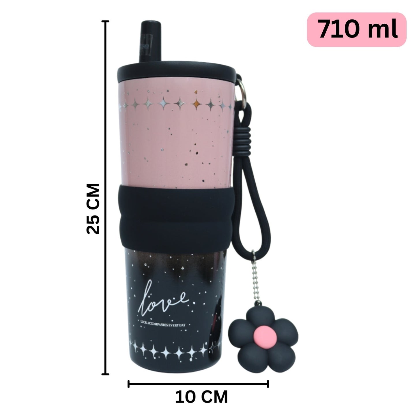 Little Angel - Kids Water Bottle 710 Ml, 316 Stainless Steel Straw Cup