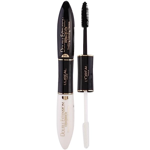 Loreal Paris Double Extension Ceramide R Extra Black Mascara 2x6ml