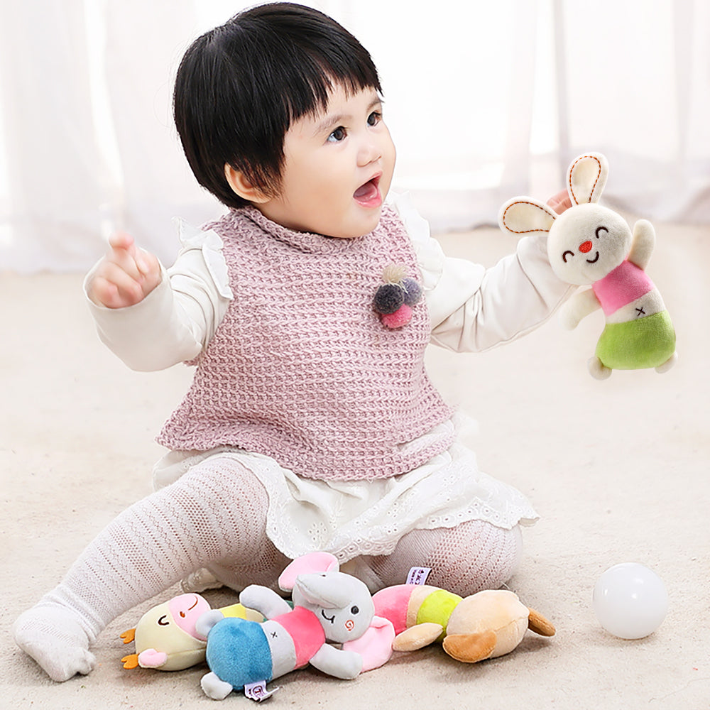 Little Angel Baby Rattle Toys Soft Plush Stuffed Toy