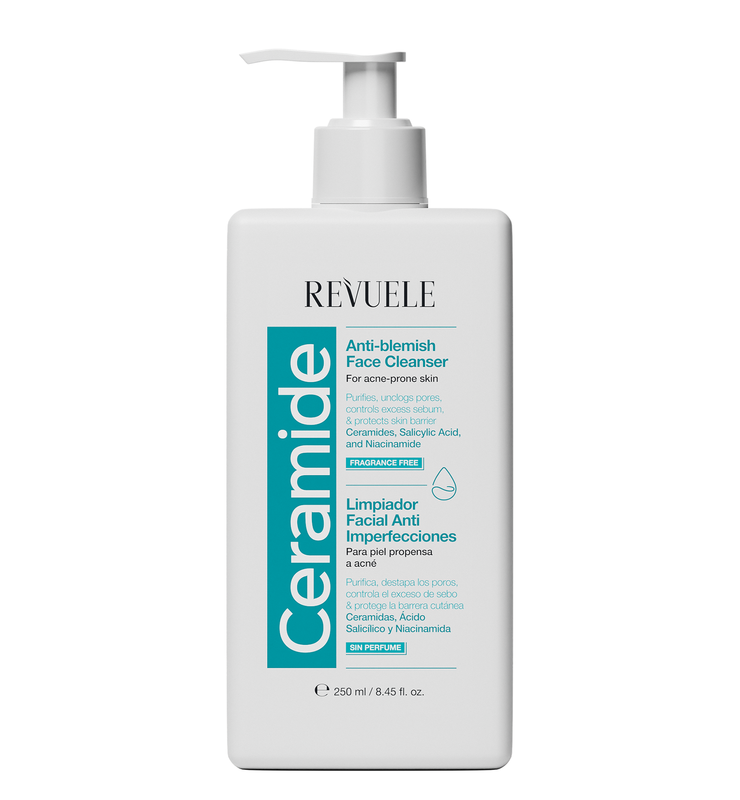 Revuele Ceramide Anti-blemish Face Cleanser, 250ml