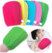Moduniye Korean Exfoliating Bath Loofah, Pack of 5