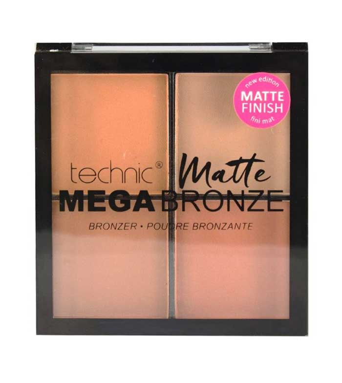 Technic Cosmetics - Bronzer Palette Matte Mega Bronze