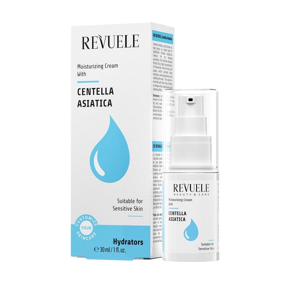 Moisturizing face cream Centella Asian Revuele 30 ml