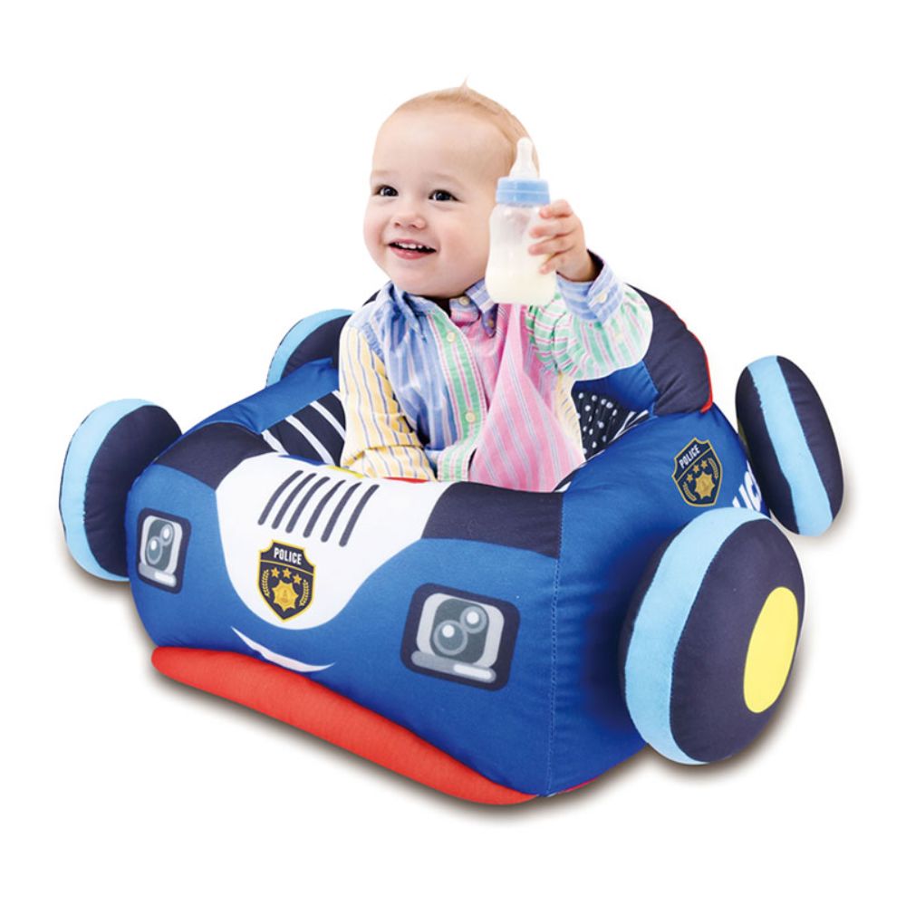 Little Angel – Baby Sofa Seat for Infants Police Car