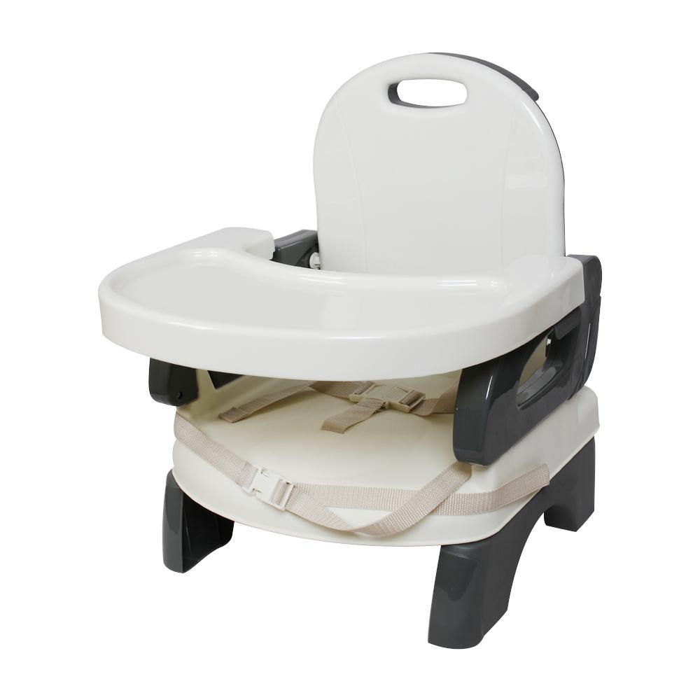 Mastela Baby Booster Seat and Fold Up Chair for Toddler 1+ Year- Grey