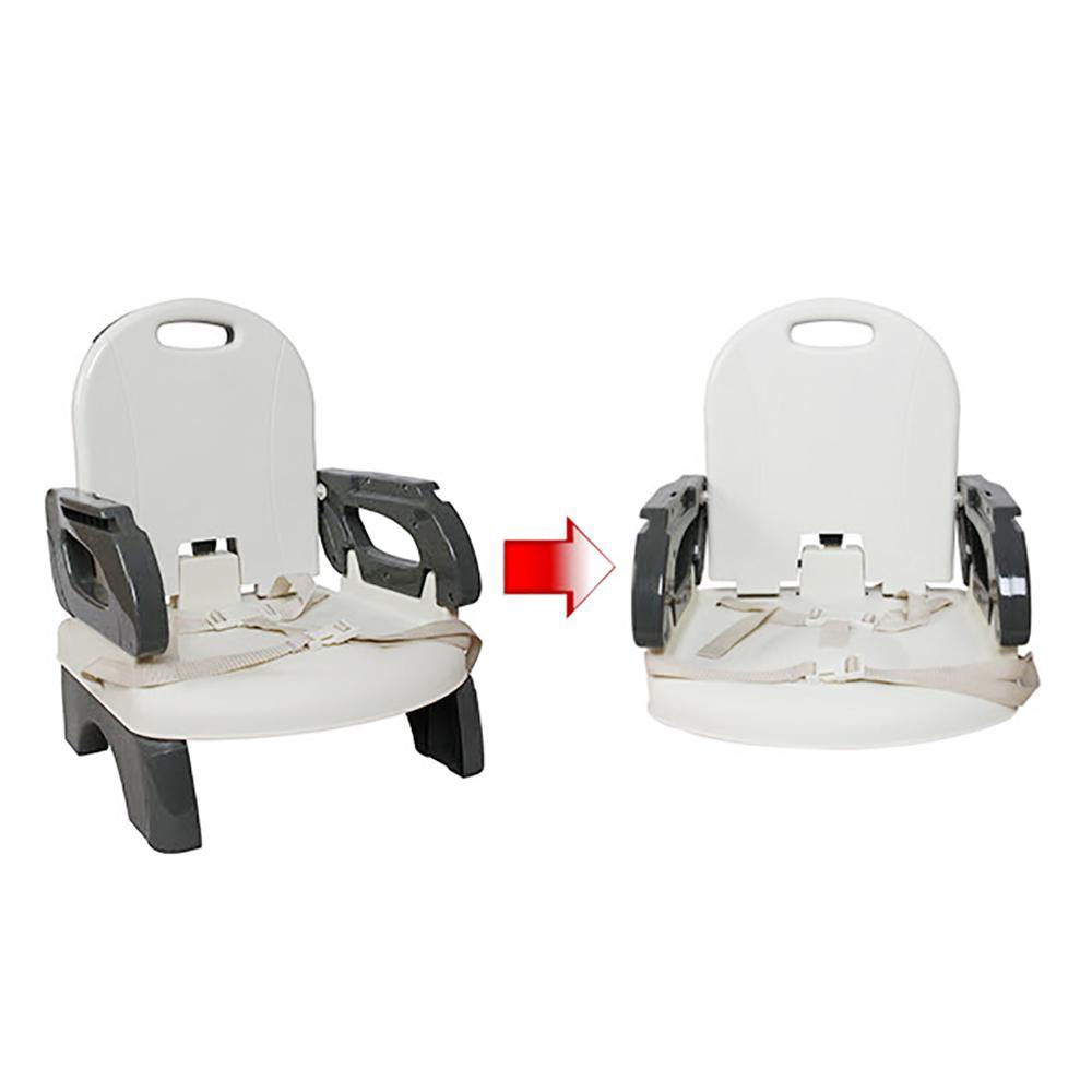 Mastela Baby Booster Seat and Fold Up Chair for Toddler 1+ Year- Grey