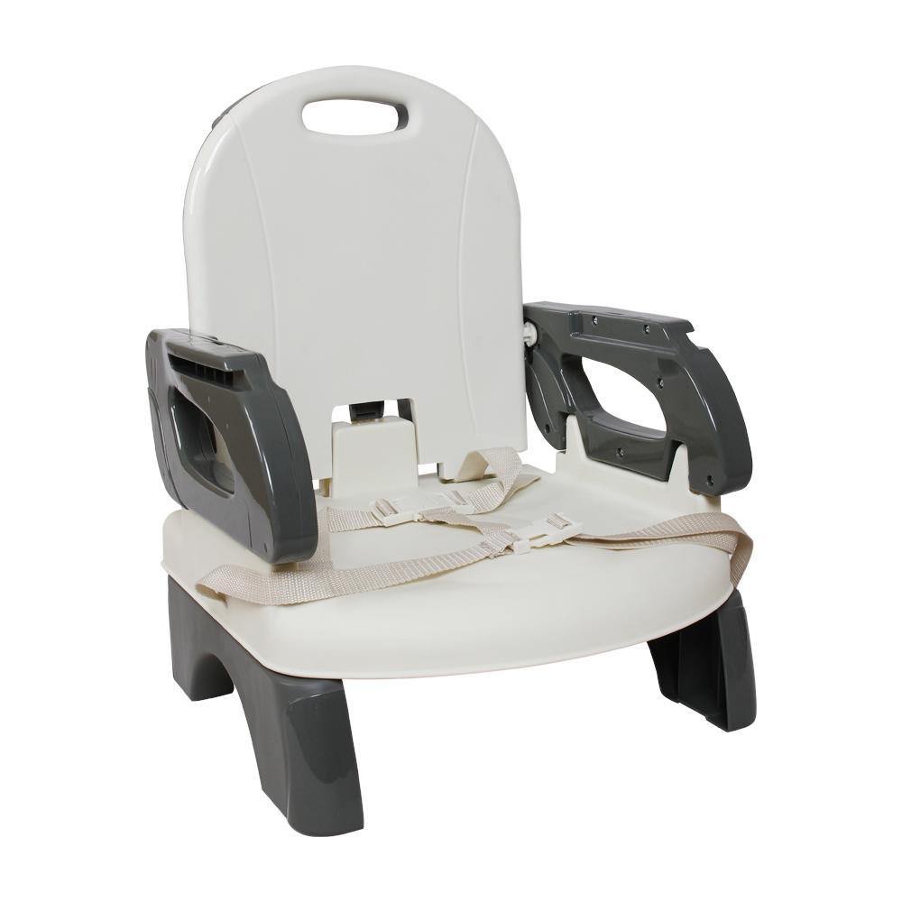 Mastela Baby Booster Seat and Fold Up Chair for Toddler 1+ Year- Grey