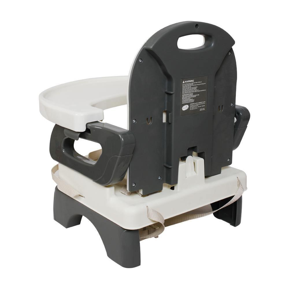 Mastela Baby Booster Seat and Fold Up Chair for Toddler 1+ Year- Grey