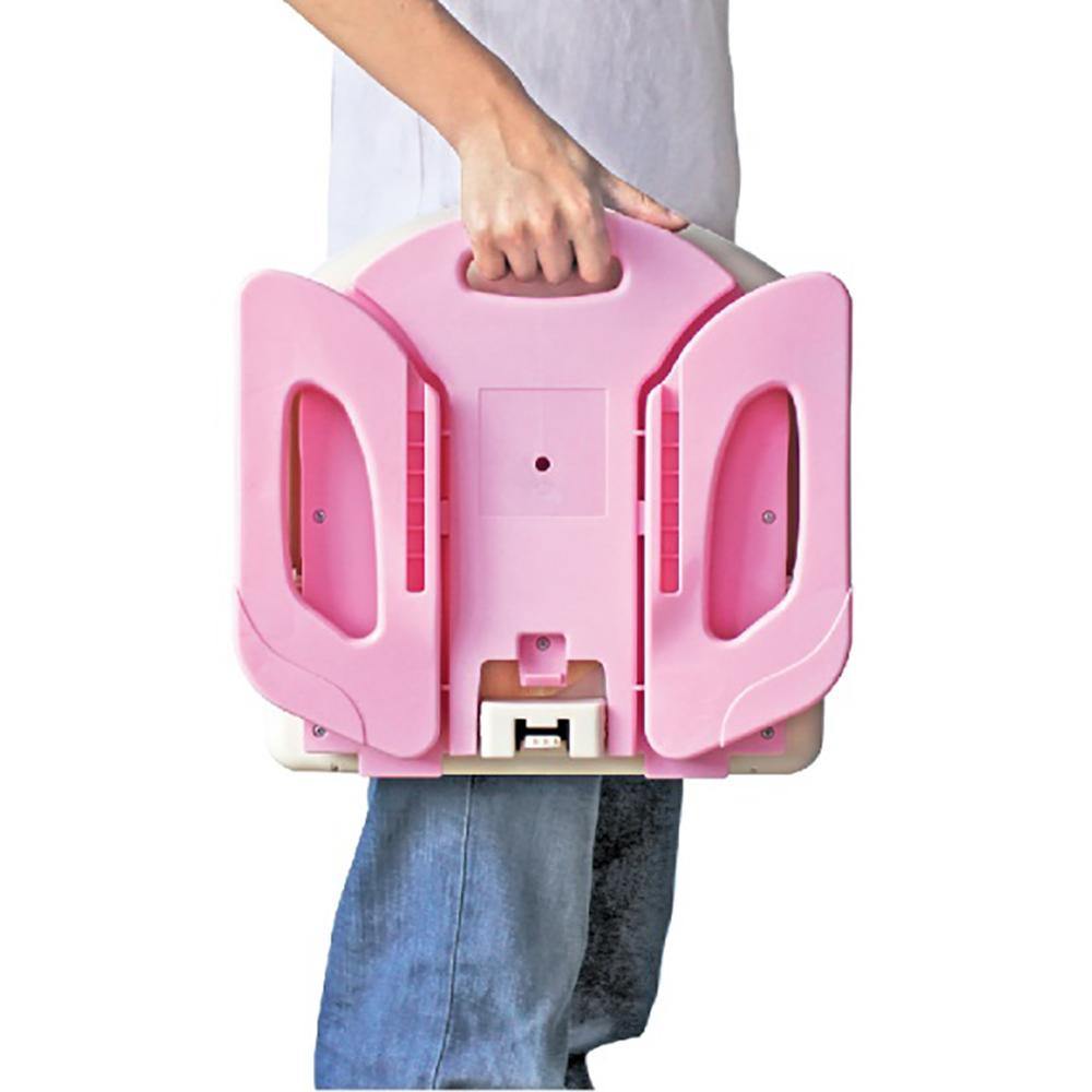 Mastela Baby Booster Seat and Fold Up Chair for Toddler 1+ Year- Pink