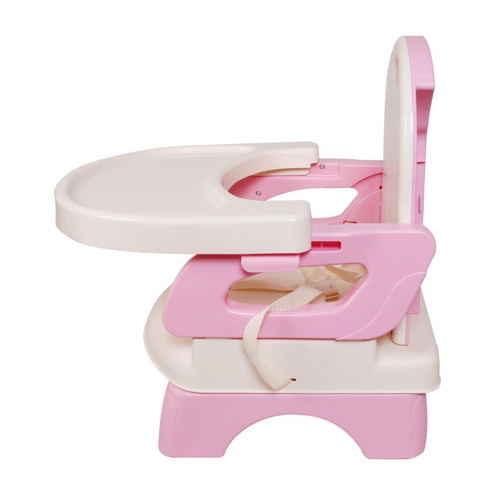 Mastela Baby Booster Seat and Fold Up Chair for Toddler 1+ Year- Pink