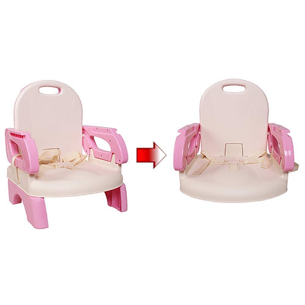 Mastela Baby Booster Seat and Fold Up Chair for Toddler 1+ Year- Pink