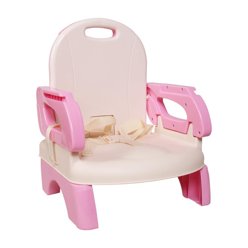 Mastela Baby Booster Seat and Fold Up Chair for Toddler 1+ Year- Pink