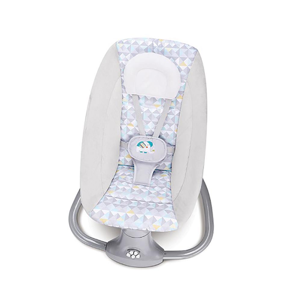 Mastela Baby Swing Bassinet Cardle Bed 3 In 1 Newborn to Toddler -Grey