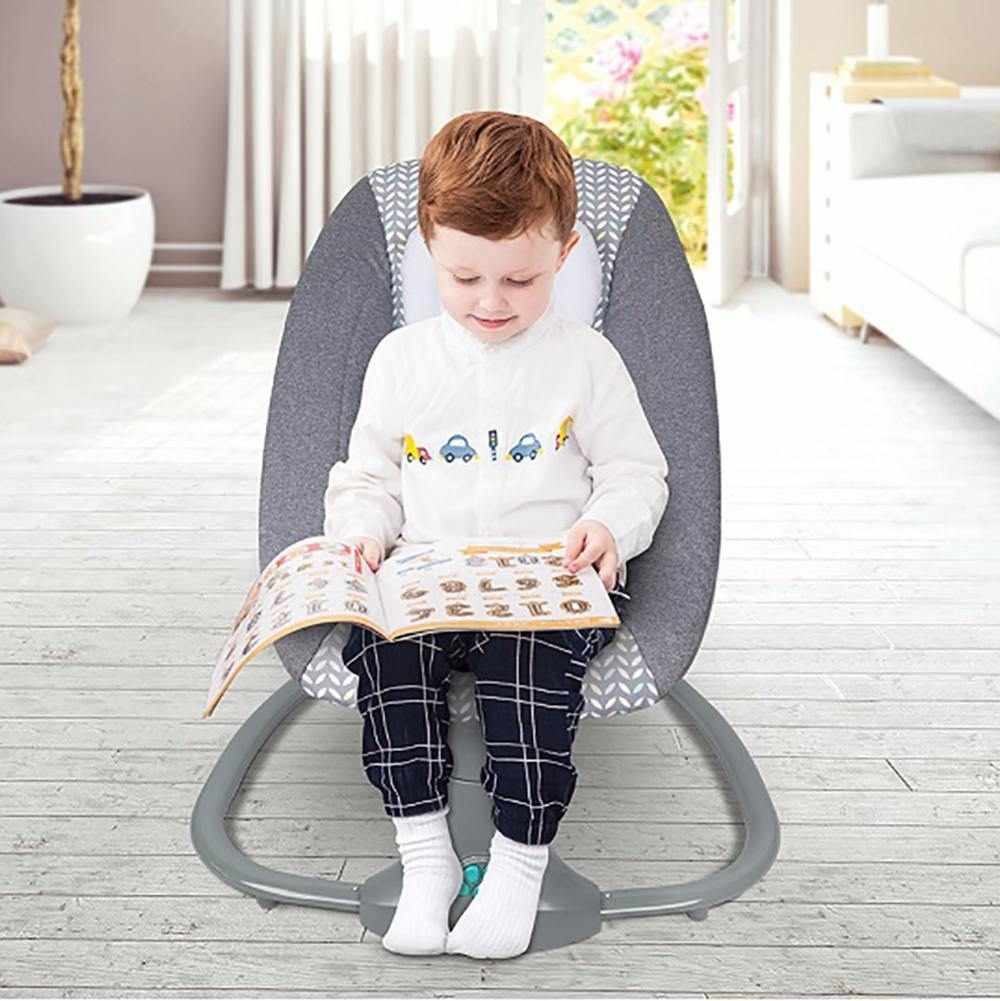 Mastela Baby Swing Bassinet Cardle Bed 3 In 1 Newborn to Toddler -Grey