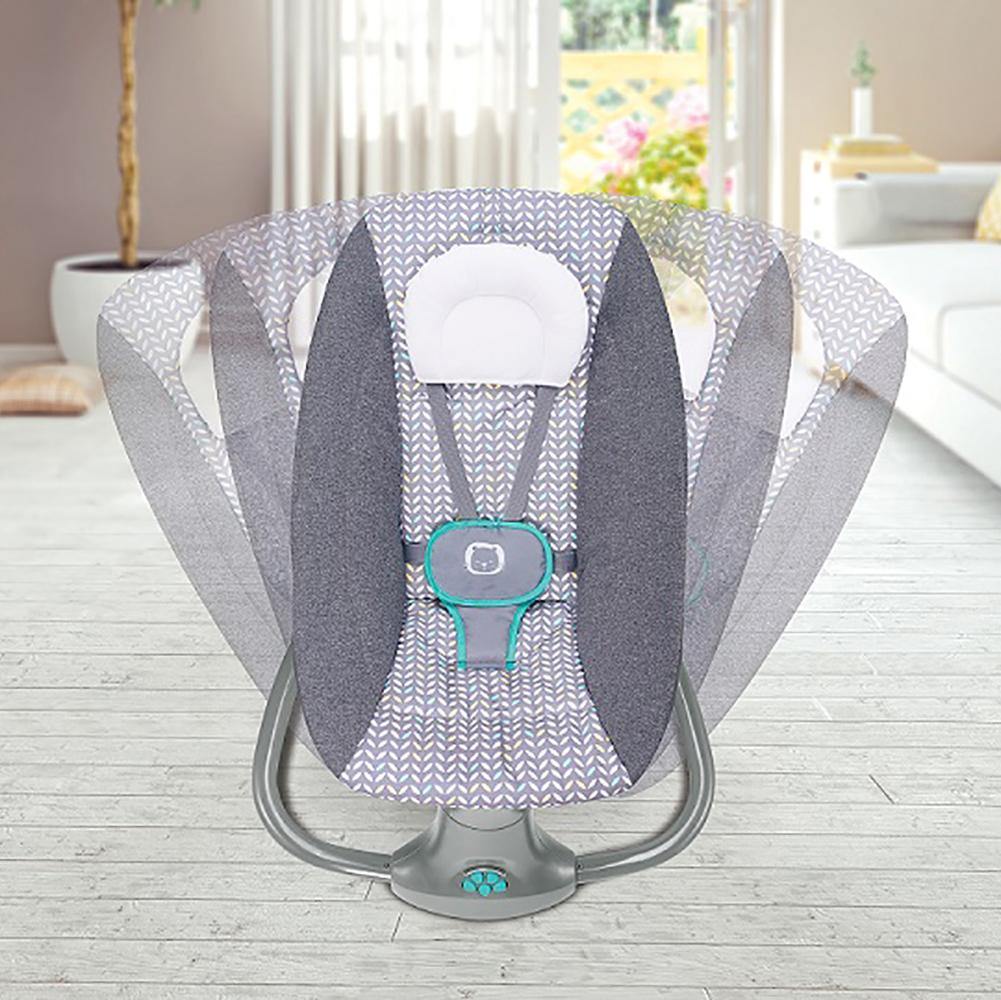 Mastela Baby Swing Bassinet Cardle Bed 3 In 1 Newborn to Toddler -Grey