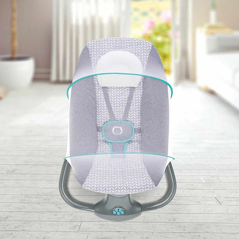 Mastela Baby Swing Bassinet Cardle Bed 3 In 1 Newborn to Toddler -Grey