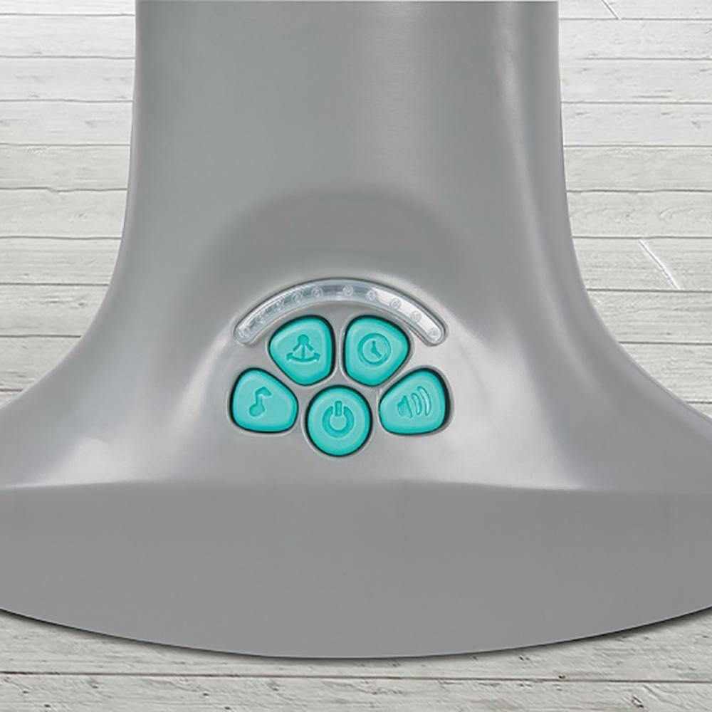 Mastela Baby Swing Bassinet Cardle Bed 3 In 1 Newborn to Toddler -Grey