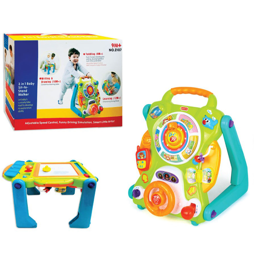 Hola Baby Convertible Activity Table & Walker