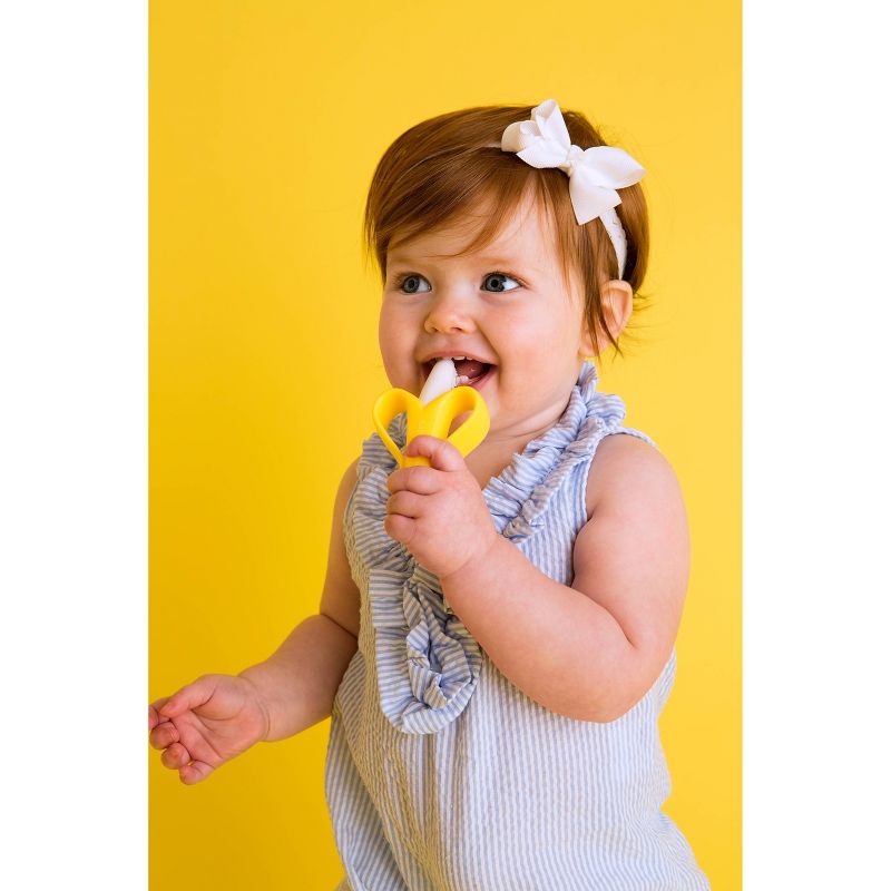 Little Angel Baby Silicone Soft Teething Toy - Banana