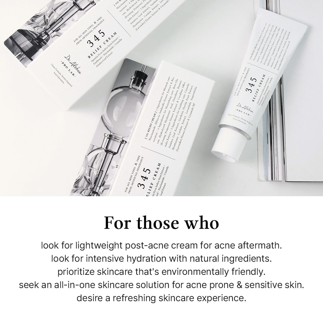 Dr.Althea Cleanser and Hydration Set | 345 Relief Cream & Pure Grinding Cleansing Balm