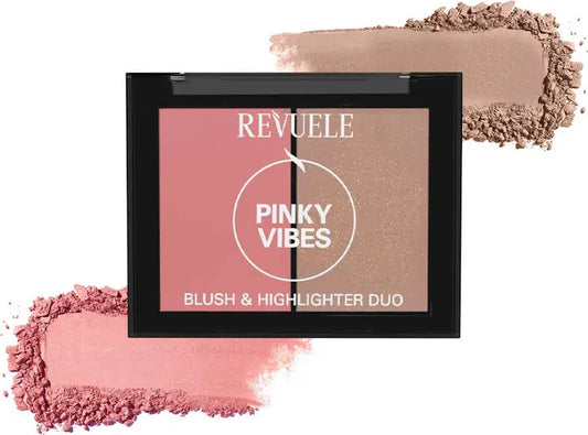 Revuele Blush&Highligter Pinky Vibes 8G
