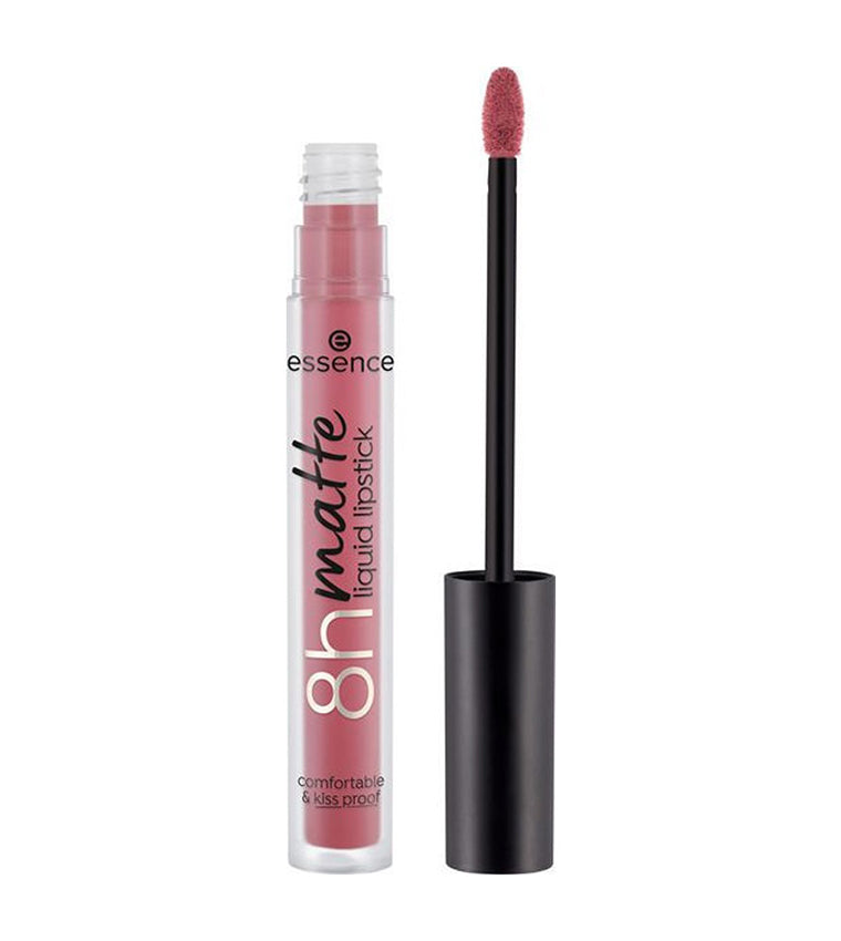 essence 8h matte liquid lipstick 11 MISTY ROSE