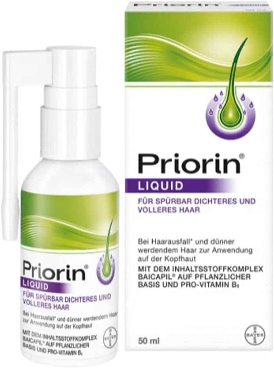 Bayer PRIORIN LIQUID HAIR LOSS REPAIR 50 ML