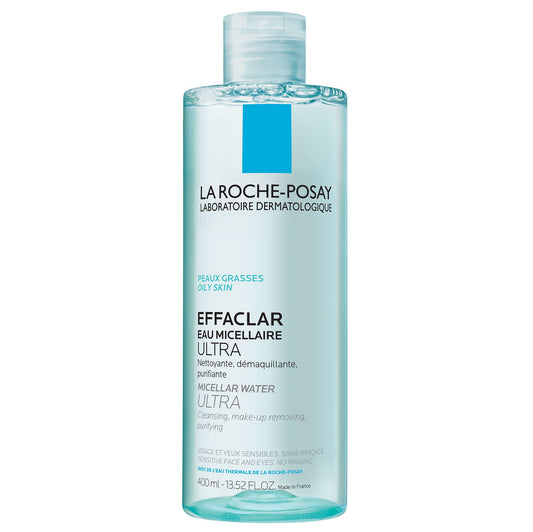 La Roche-Posay Effaclar Micellar Water Ultra for Unisex - 13.5 oz Cleanser