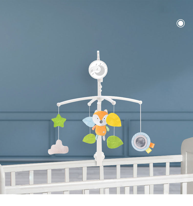 Konig Kids - Fox Musical Cot Mobile w/ Plush Hanging Toys