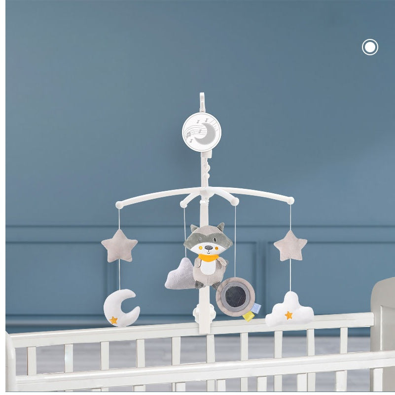 Konig Kids - Bed Bell Racoon Mobile Plush & Hanging Toy