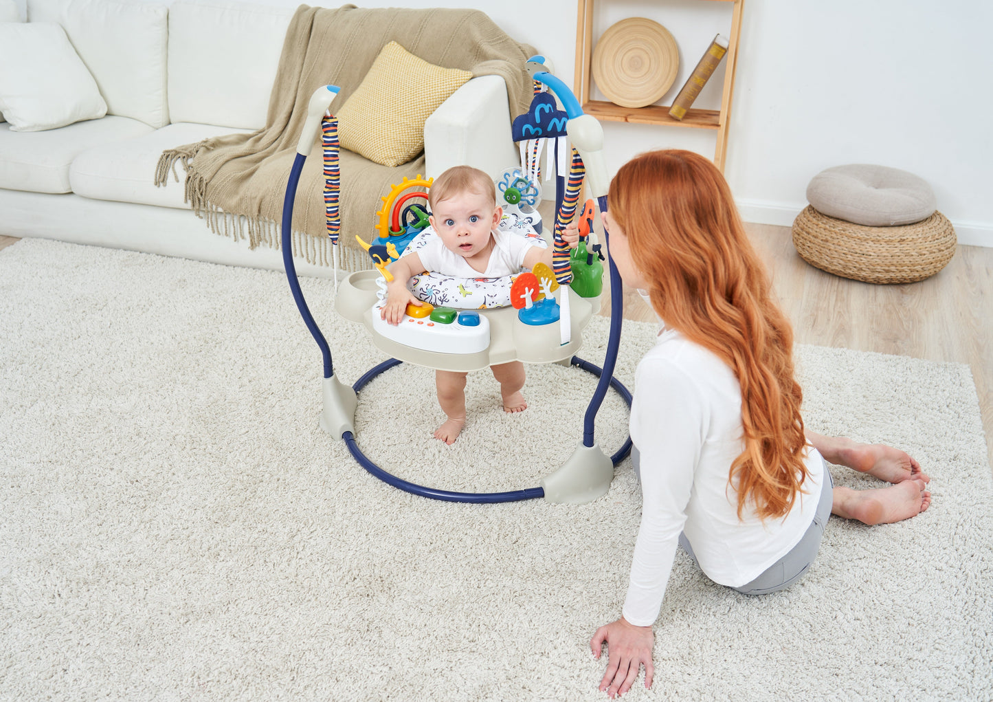 Konig Kids - Baby Jumper Activity Center with Music, Lights & Toys