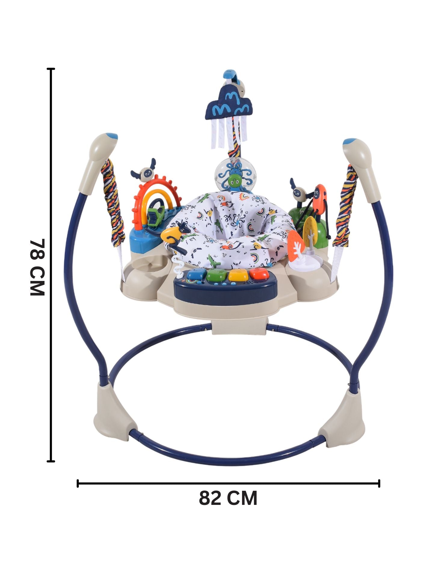 Konig Kids - Baby Jumper Activity Center with Music, Lights & Toys
