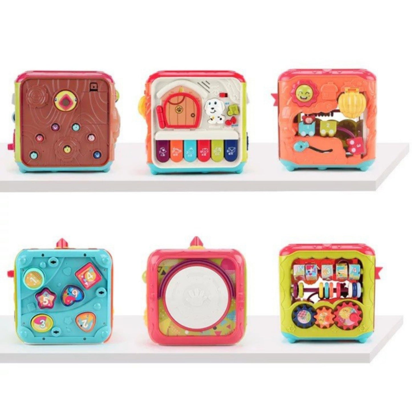 Little Angel -Baby Activity Cube Toy with Lights and Music
