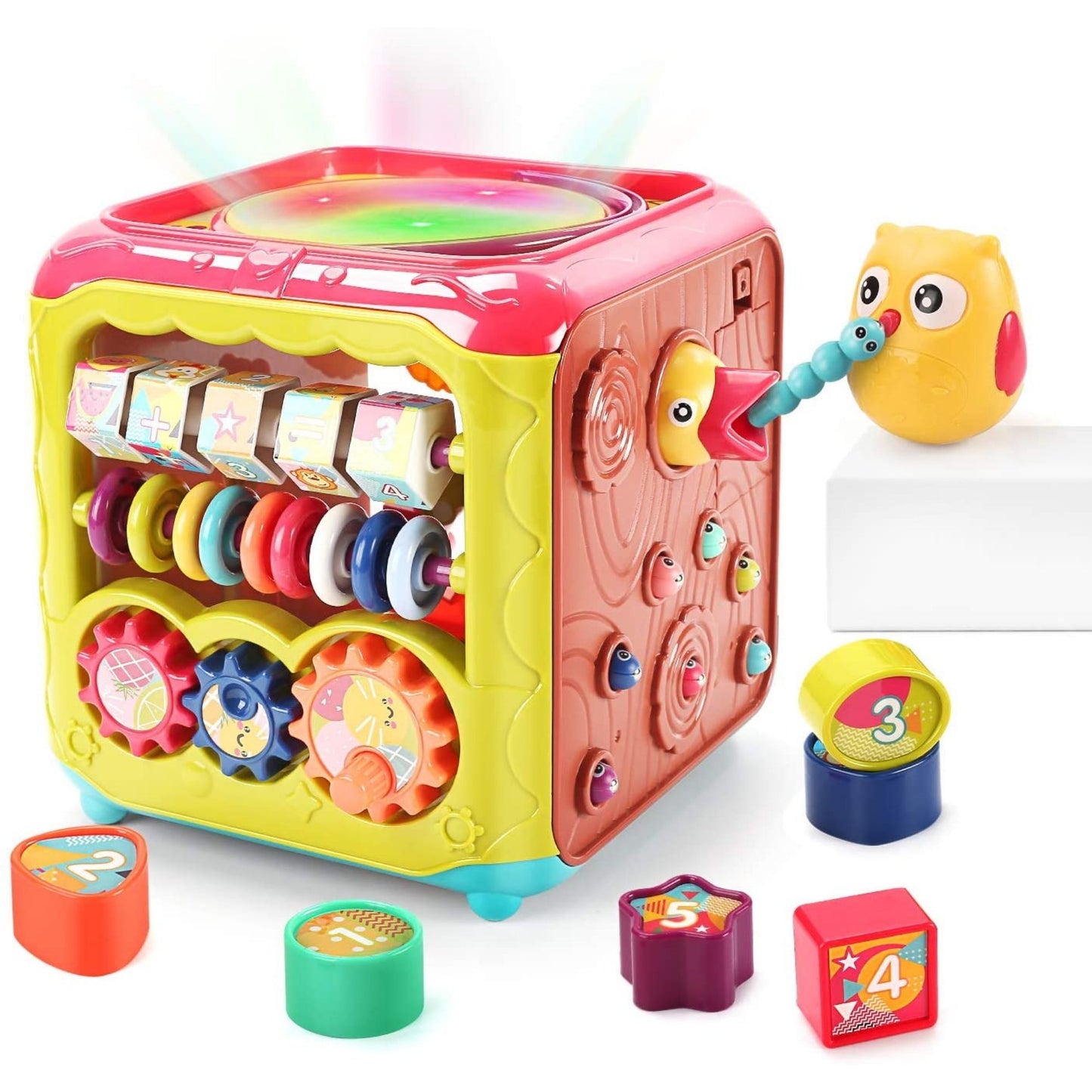 Little Angel -Baby Activity Cube Toy with Lights and Music