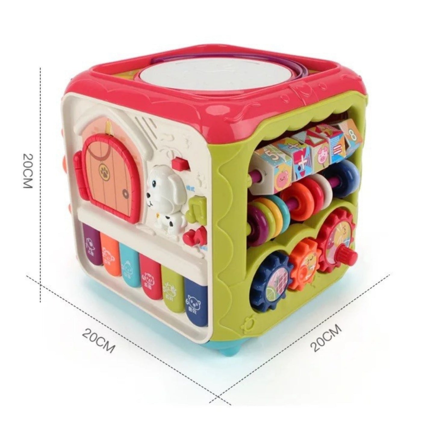 Little Angel -Baby Activity Cube Toy with Lights and Music