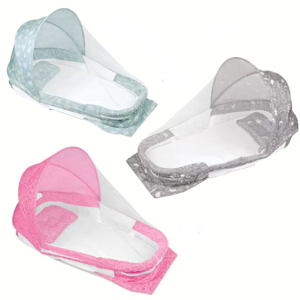 Little Angel – Baby Bed with Mosquito Net & Carry Bag
