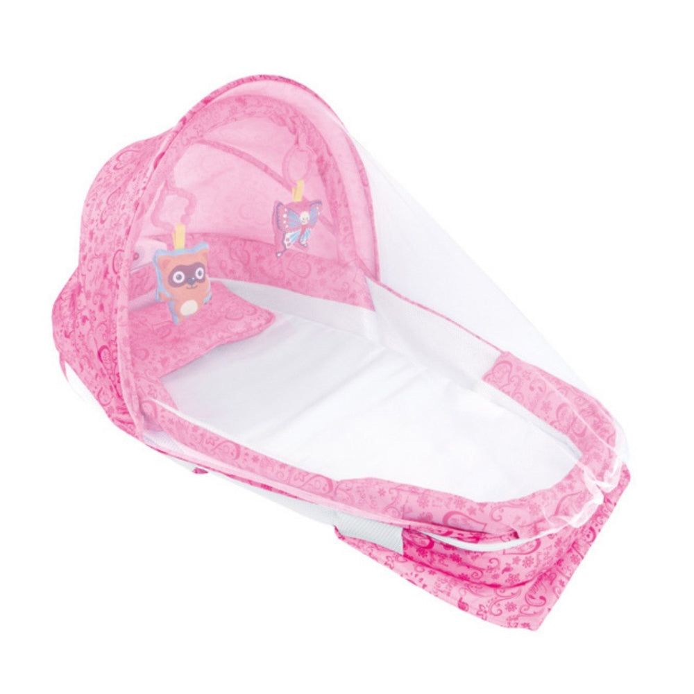 Little Angel – Baby Bed with Mosquito Net & Carry Bag