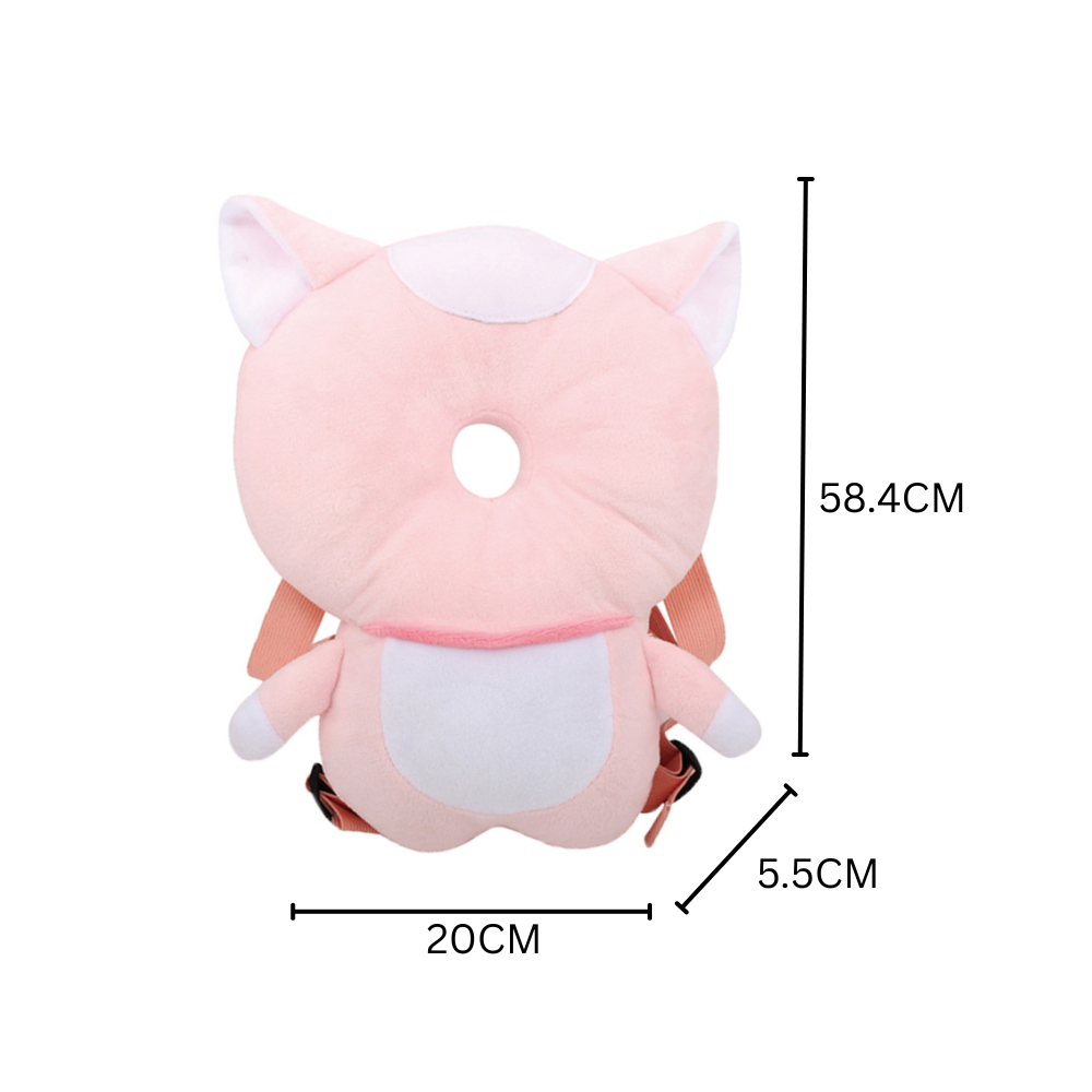 Little Angel – Baby Head Support Pillow Cushion for Safety-Pink