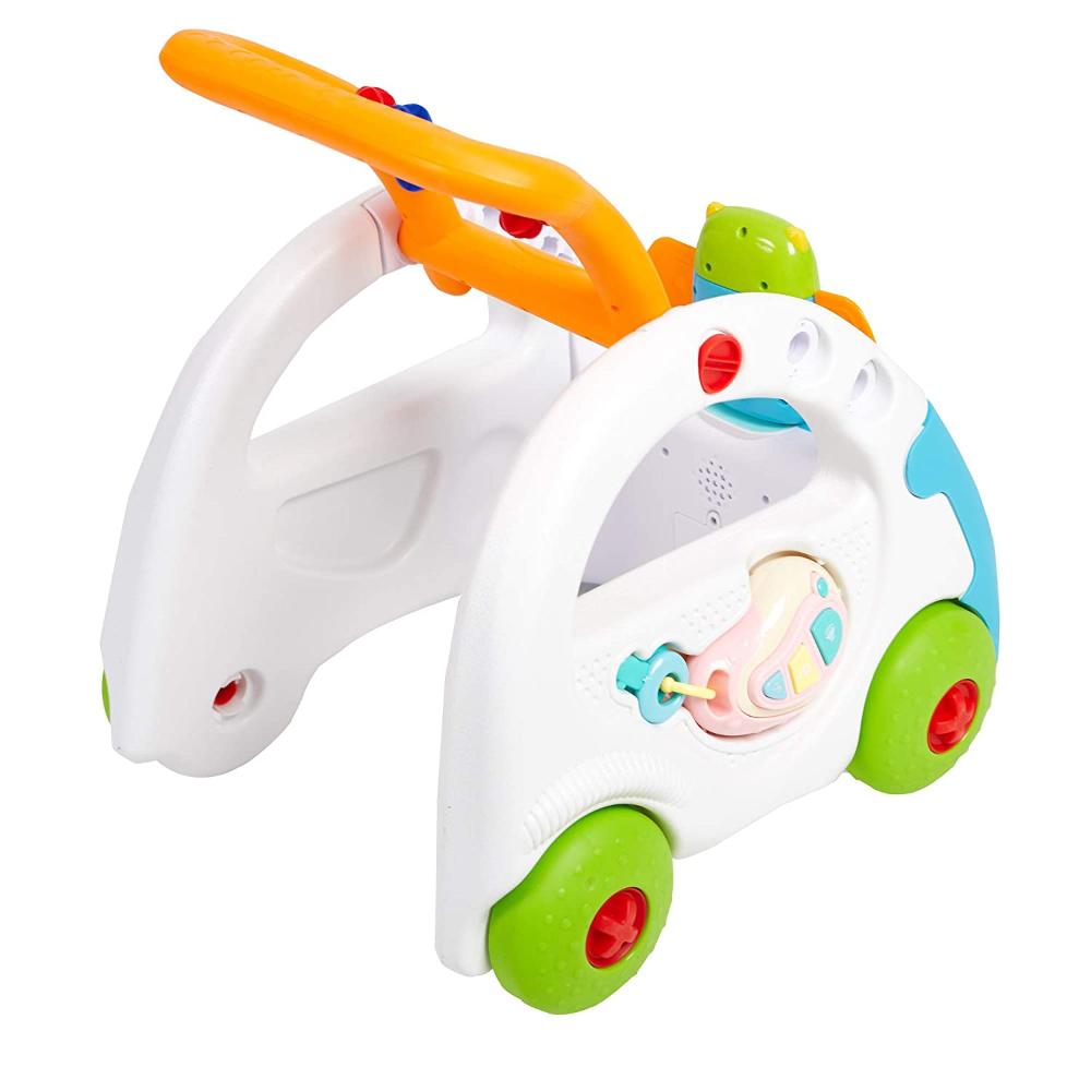Little Angel - Baby Learning Walker 3-In-1 Activity Toy Car - Blue