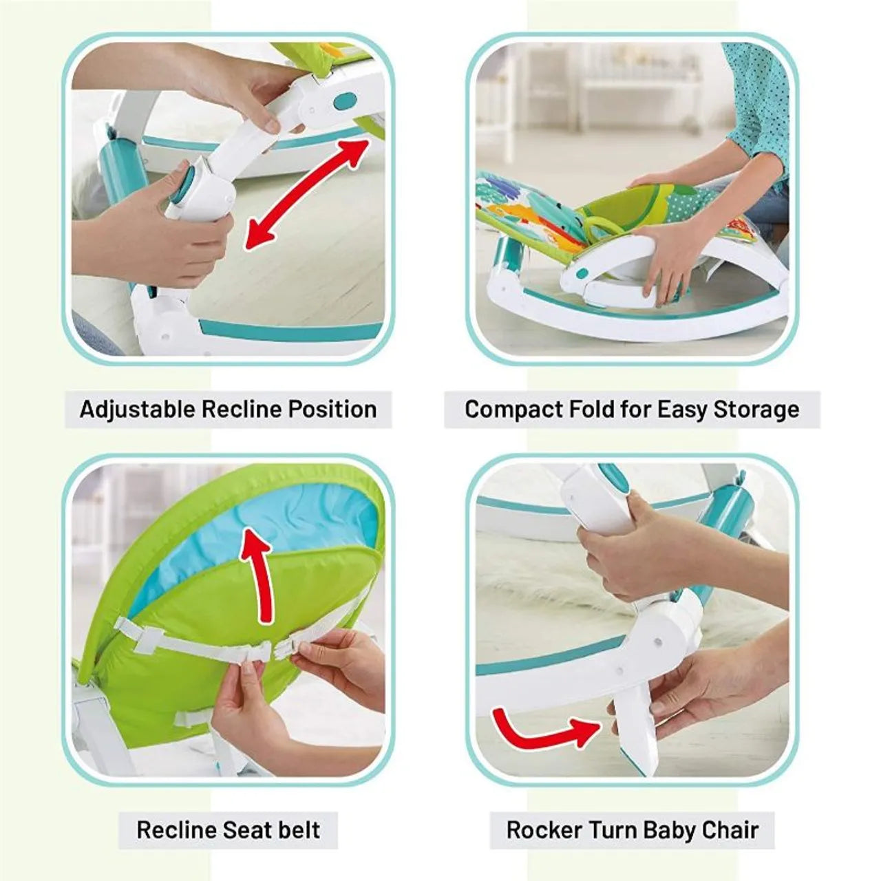 Little Angel – Baby Rocker Bouncer Chair & Feeding Seat