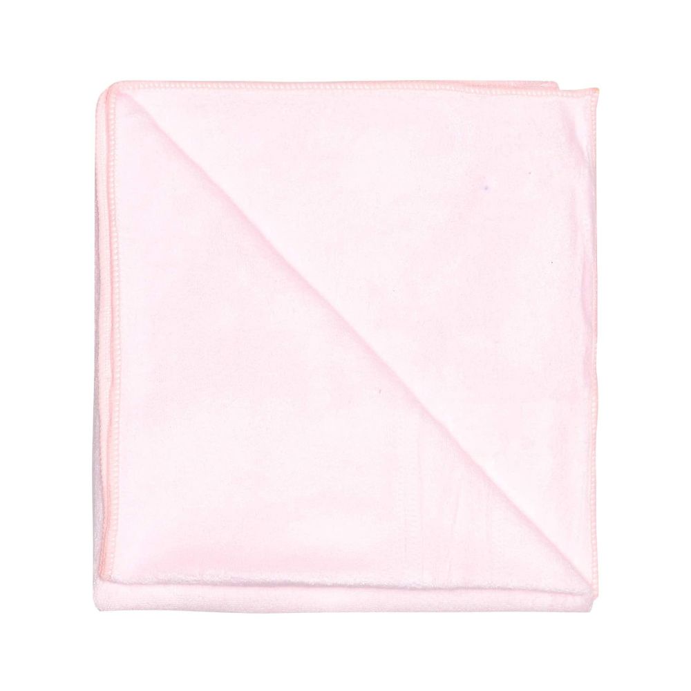 Night Angel Baby Bath Towel Super Soft 147x75cm - Lightpink