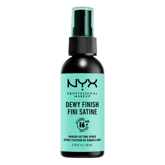 NYX Professional Makeup Long Lasting Makeup Setting Spray, Dewy Finish, 60 ml